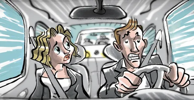 photo  «vous connaissez cholet ? demanda delphine, la passagère.»  &copy;  benoît vieillard 