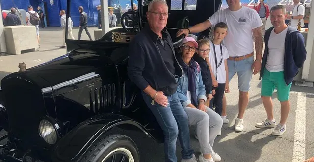 photo  la famille leroux et leurs amis sont présents tout le week-end des classic days 2024.  &copy;  le maine libre 