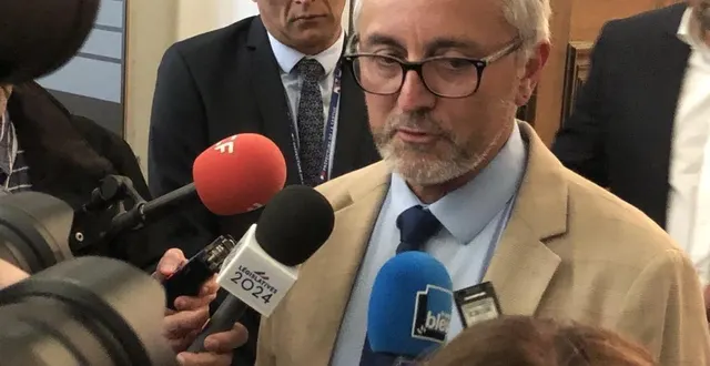 photo  éric martineau est réélu député dans la troisième circonscription.  &copy;  photo le maine libre 