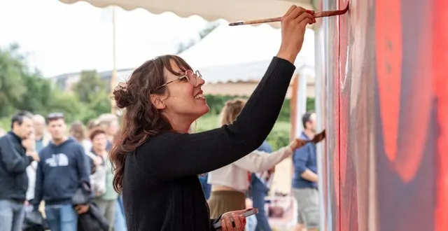 photo  une grande partie des artistes invités cette année à plein champ étaient des femmes.  &copy;  le maine libre - xavier sarrat 