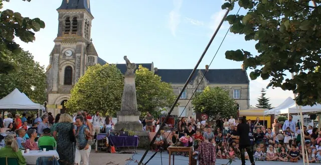 photo  l’artiste circassienne emma verbeke, originaire de la commune, a offert un spectacle qui a ravi le public.  &copy;  ouest-france. 
