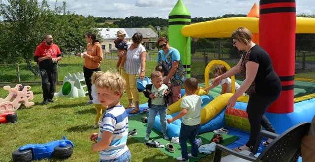 photo  « on est une cinquantaine en comptant les parents et les enfants » précisent virginie deu et fabienne maucourt.  &copy;  ouest-france 
