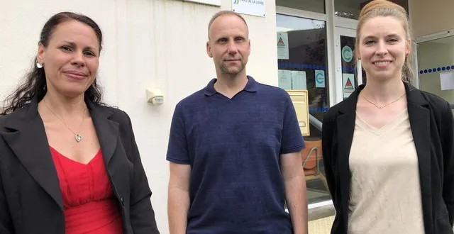 photo  yannick wallet et priscilla fougeray (à droite) vont exercer à l’hôpital du bailleul. pour ileana renou, ce sera sûrement à partir de septembre.  &copy;  le maine libre 