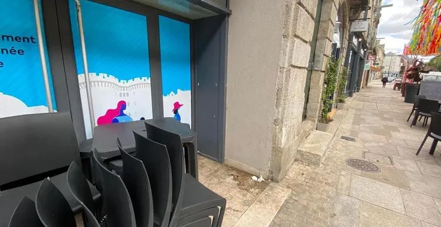 photo  la femme de 89 ans a été poussée contre le bâtiment de l’ancien cinéma normandy.  &copy;  ouest-france 