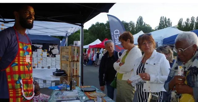 photo  les visiteurs ont également eu l’occasion de découvrir et déguster la cuisine antillaise.  &copy;  le maine libre 