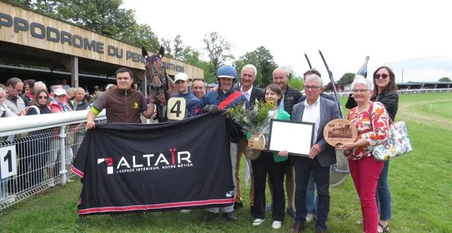 photo  le vainqueur du prix altaïr.   &copy;  le maine libre 