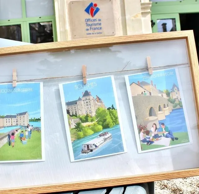 photo les affiches existent également en version carte postale.  ©  ouest-france