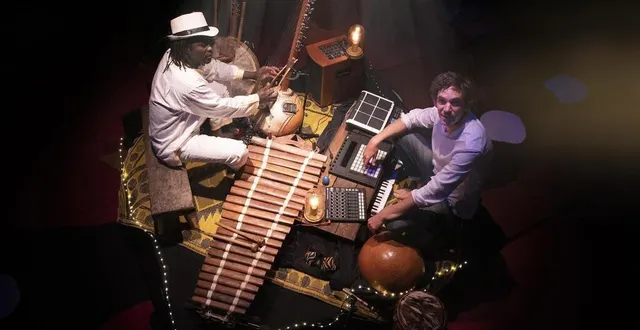 photo  les artistes amadou diao et gurvan loudoux interpréteront leur musique pour enfants du 18 au 22 mars 2025.  &copy;  l’entracte 