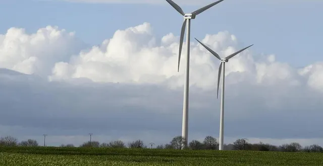 photo  le parc éolien de longuenée-en-anjou et grez-neuville plutôt bien parti, à condition que la société régularise son projet.  &copy;  archives co 