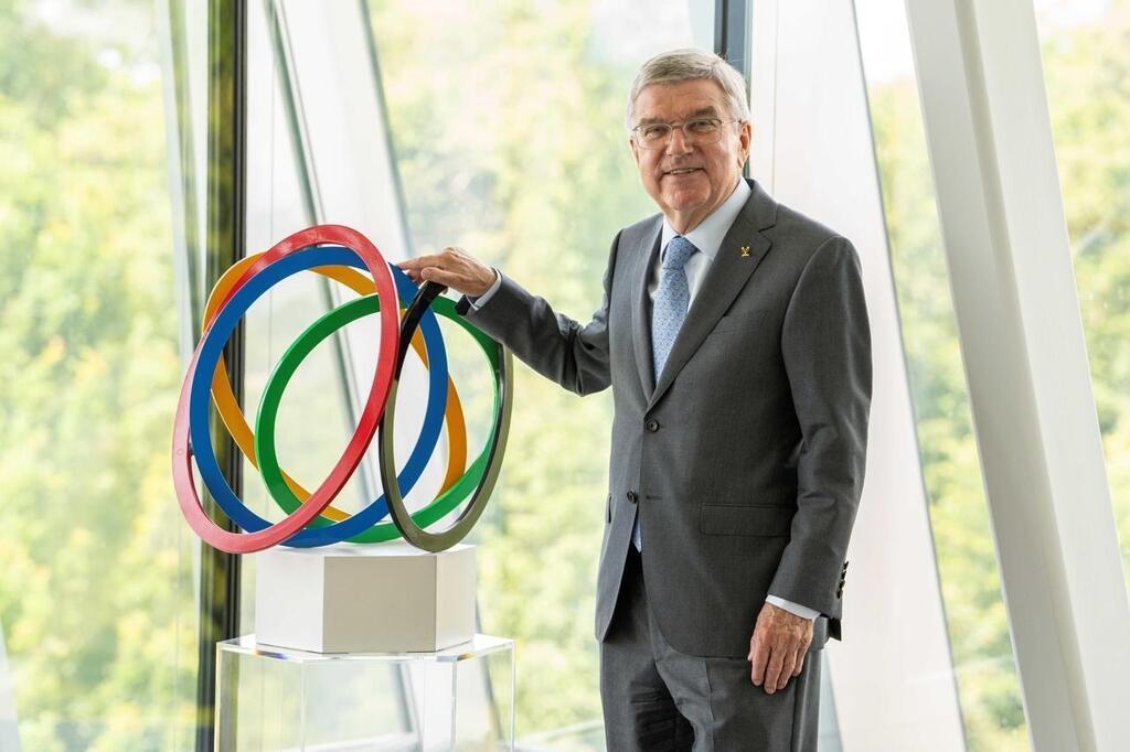 JO 2024. Thomas Bach, président du Comité international olympique ...