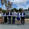 photo le maire nicolas mourier a inauguré l’espace de loisirs michel-royer en présence de la famille de l’élu, décédé en 2014.
