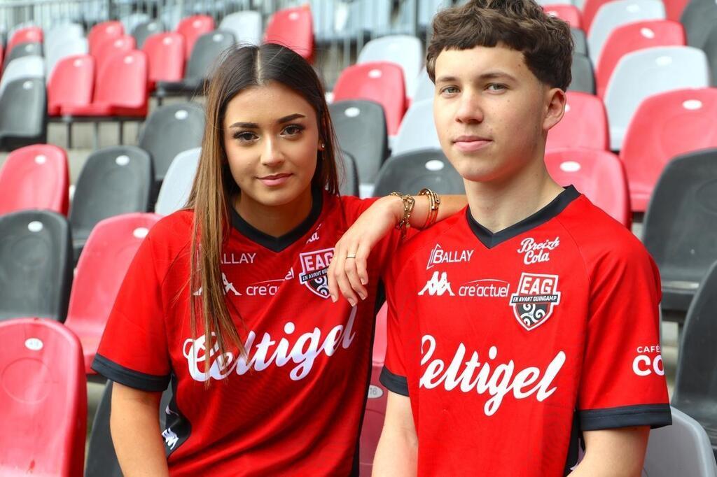 En Avant Guingamp les nouveaux maillots de la saison 20242025 sont