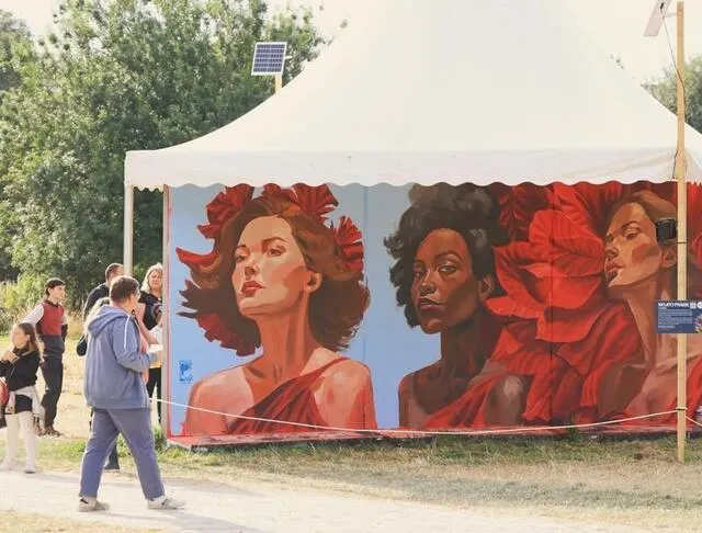 photo la fresque de mojito fraise, du mans.  ©  ouest-france