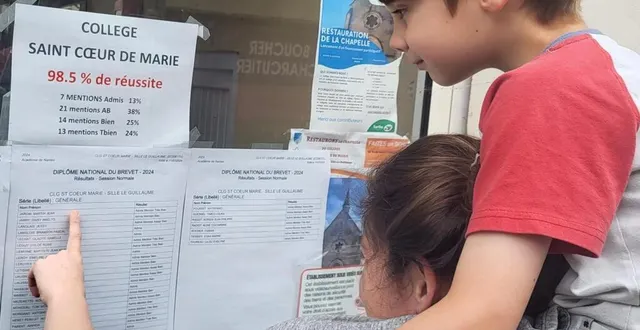 photo  un résultat qui sanctionne un cycle de quatre années de collège.  &copy;  le maine libre 