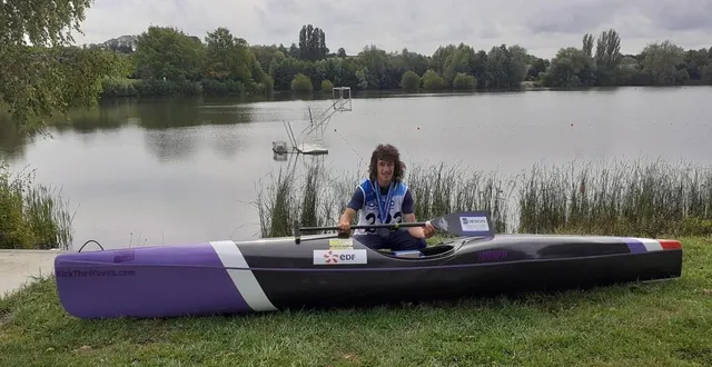 photo  à 16 ans, émile pichard a décroché trois médailles d’argent aux championnats d’europe de descente, du 3 au 6 juillet, en suisse.  &copy;  ouest-france 