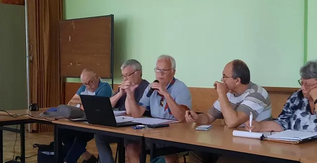 photo  patrice touche, le président de l’alcs, à luché-pringé (sarthe) a brossé le bilan de l’année.  &copy;  ouest-france 