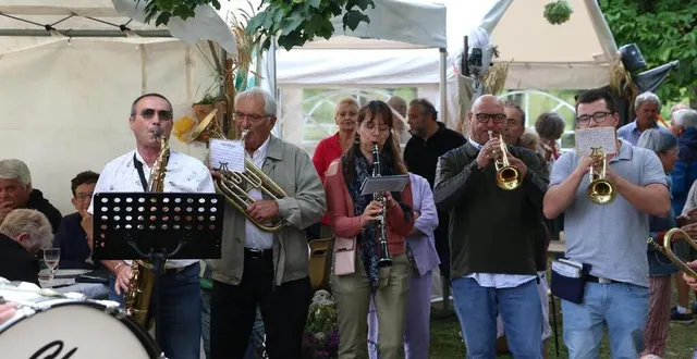 photo  comme l’année dernière, la fanfare de mareil-sur-loir sera présente pendant la fête patronale, qui a lieu samedi 20 et dimanche 21 juillet 2024.  &copy;  archives ouest-france 