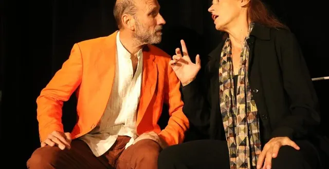 photo  stephan hersoen et florence limon, interprètes et metteurs en scène du spectacle « le misanthrope à tout prix ».  &copy;  mrmg 