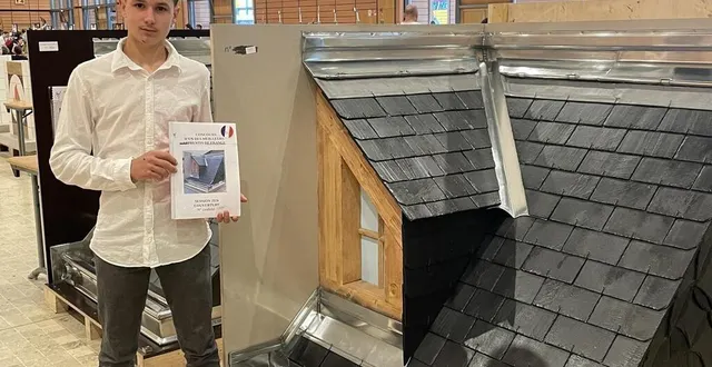 photo  le jury a forcément craqué pour la très belle pièce de thomas georget, 17 ans.  &copy;  ouest-france 