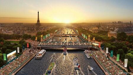 photo La cérémonie d’ouverture des Jeux olympiques 2024 se tient jeudi 26 juillet sur la Seine, à Paris. Photo : Florian Hulleu / AFP 