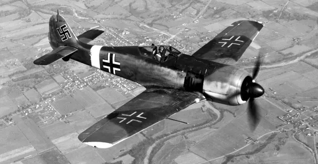 photo  un focke-wulf semblable à celui piloté par ruthard von richthofen, le neveu du baron rouge.  &copy;  national museum of the u.s. air force 