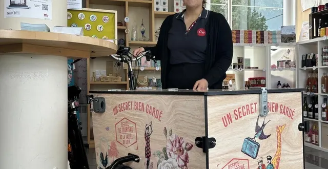 photo  audrey moriceau, conseillère en séjour à l’office de tourisme de la vallée du loir, est sous le charme du territoire.  &copy;  ouest-france 