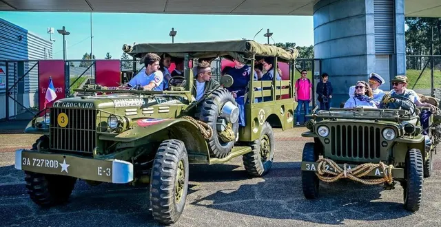 photo  un convoi de véhicules militaires est prévu pour lancer la journée de commémoration le jeudi 8 août au mans.  &copy;  photo illustration archives le maine libre – yvon loué 