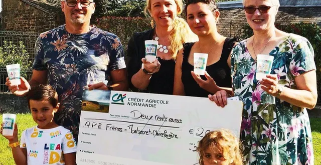 photo  la somme de 200 € a permis l’achat d’ecocups.  &copy;  ouest-france 
