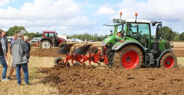 photo  la finale départemental du concours de labour aura lieu à courdemanche (sarthe), le samedi 3 août.  &copy;  ouest-france 