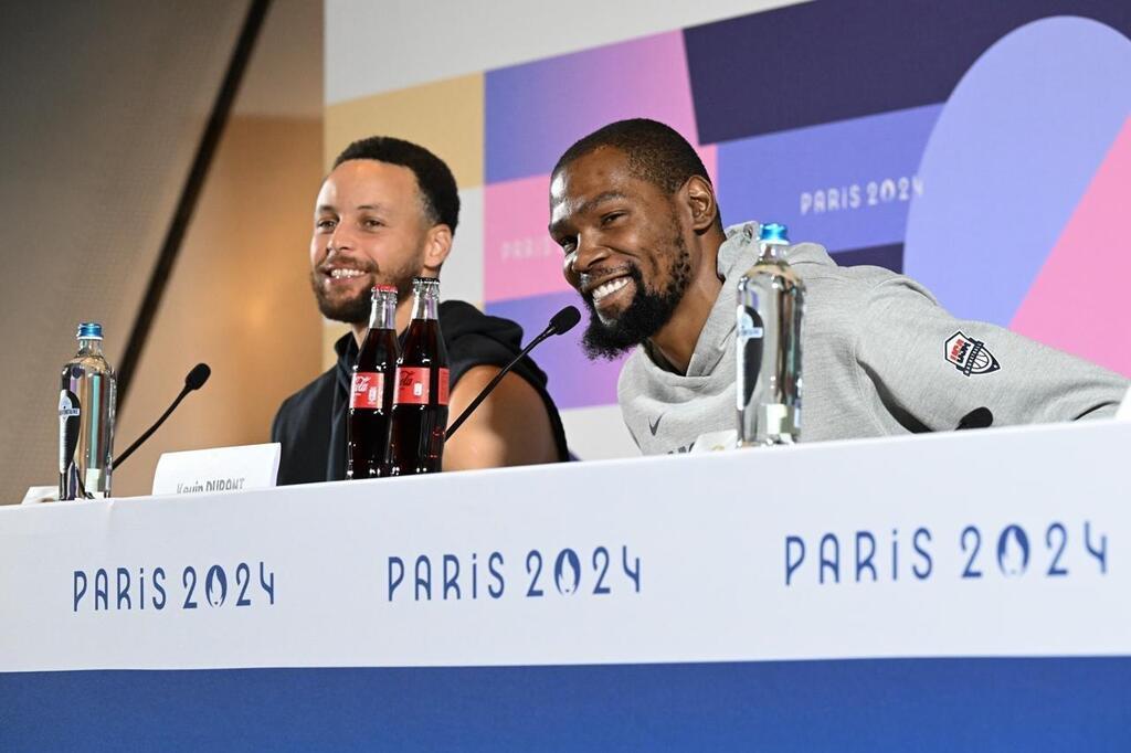 JO 2024. Basket quand les Américains Stephen Curry et Kevin Durant