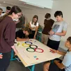 photo  les jeunes des trois pays ont pu participer à des activités centrées sur les jeux olympiques. 