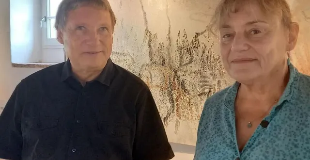 photo  alain cophignon et isabelle chiara monti monnet.  &copy;  le maine livre 