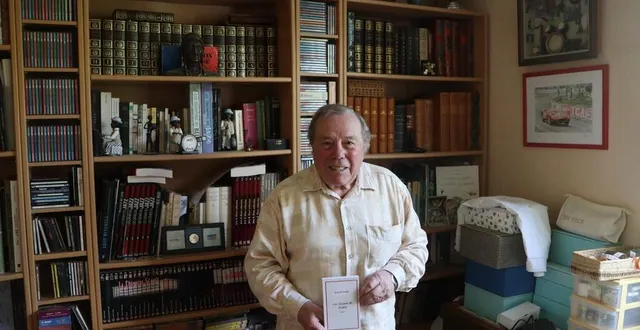 photo  gérard audiget publie son 11e livre « les sceaux du diable ».  &copy;  |ouest-france 