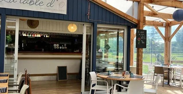 photo  la guinguette la table d’o à fontaine-guérin (maine-et-loire).  &copy;  la table d’o 