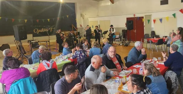 photo  une journée qui a ravi les convives présents.  &copy;  le maine libre 