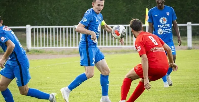 photo  deuxième succès en deux matchs amicaux pour foucault et les saboliens.  &copy;  dominique breugnot. 