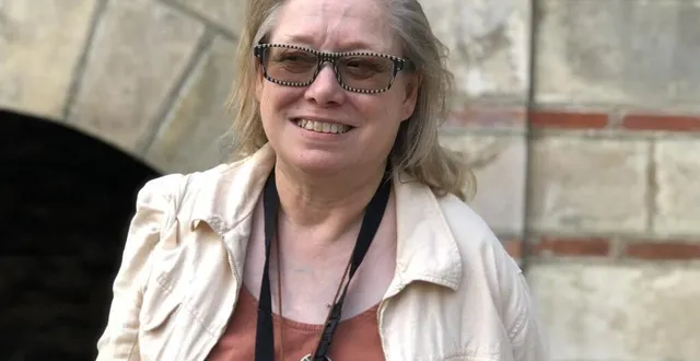 photo  nadine bulourde est guide conférencière depuis 33 ans à angers.  &copy;  ouest-france 