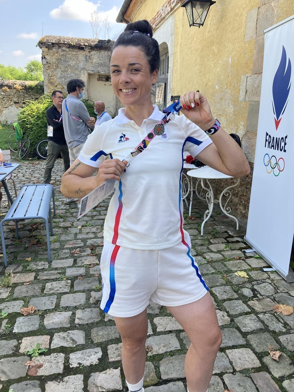 JO 2024 - Cyclisme. Audrey Cordon Ragot fait des jaloux avec ses pin’s ...