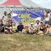photo  les bénévoles du cirque velours et barbotine se sont attelés cette semaine à la préparation du festival. 