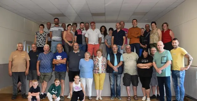 photo  une équipe de bénévoles prête pour le grand jour.  &copy;  le maine libre 