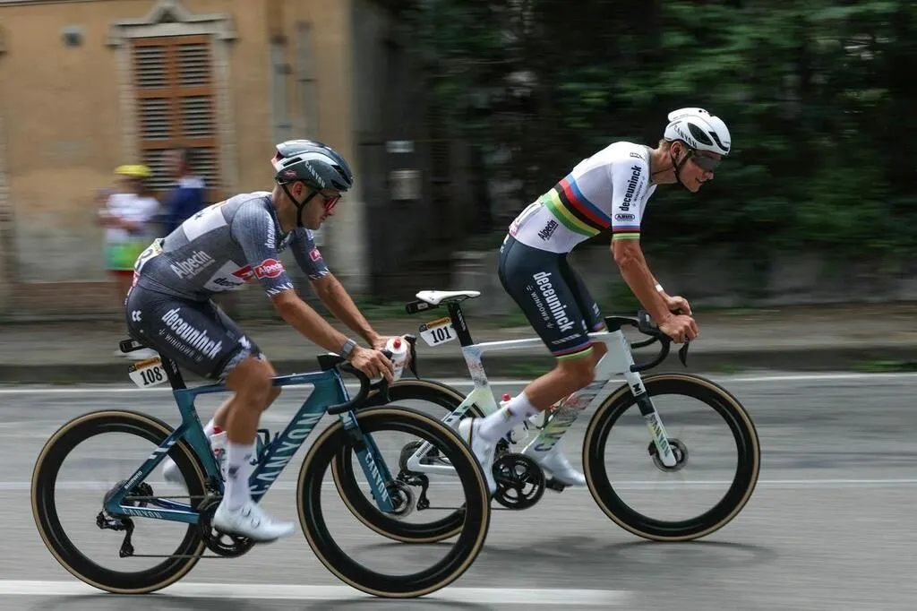 Canyon Aeroad Cfr Vlo Route Cyclisme Mathieu Van Der Poel JO 2024