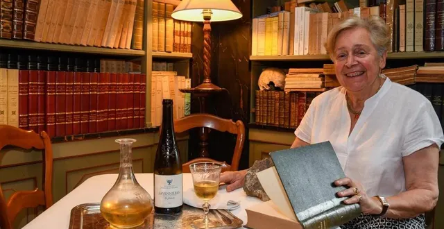 photo  savennières, le 31 juillet 2024. évelyne de pontbriand propose des activités œnotouristiques étonnantes et raffinées dans son domaine du closel.  &copy;  co – laurent combet 