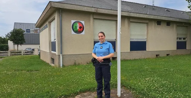 photo  depuis début juillet, la lieutenante marjorie le gourierec est à la tête de la communauté de brigades de segré-en-anjou bleu.  &copy;  ouest-france 