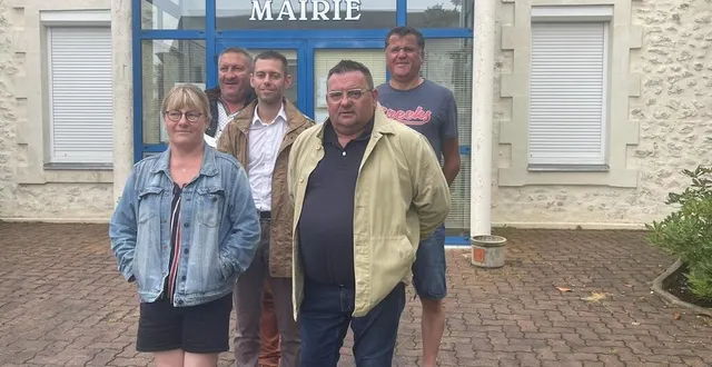 photo  une partie du collectif gervaisien a tenu une conférence de presse fin juillet.   &copy;  le maine libre 