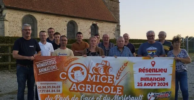 photo  l’équipe du comice agricole.  &copy;  ouest-france 