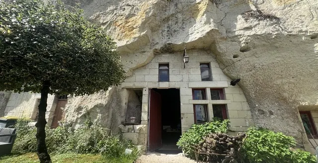 photo  les espaces chambres troglodytes sont aménagés à même les grottes.  &copy;  co 