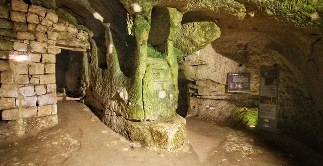 photo  sous le château de brézé, un second château souterrain incroyable.  &copy;  château de brézé/pierre holley 