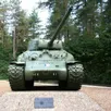 photo le char sherman 75 nord sarthe, route de bonnétable.