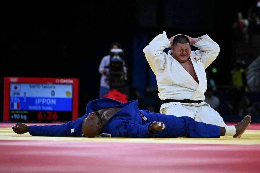 JO 2024. Teddy Riner rend hommage à Tatsuru Saito après leur double