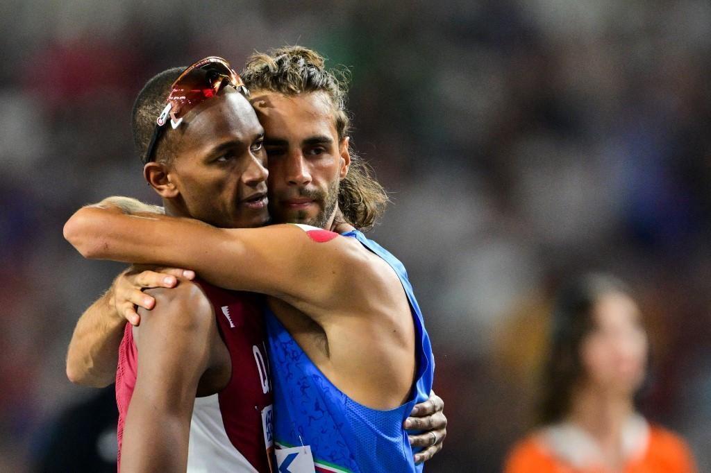 Jo 2024 Athlétisme Du Canada à Paris La Forte Amitié Entre Mutaz Barshim Et Gianmarco 